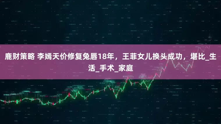 鹿财策略 李嫣天价修复兔唇18年，王菲女儿换头成功，堪比_生活_手术_家庭